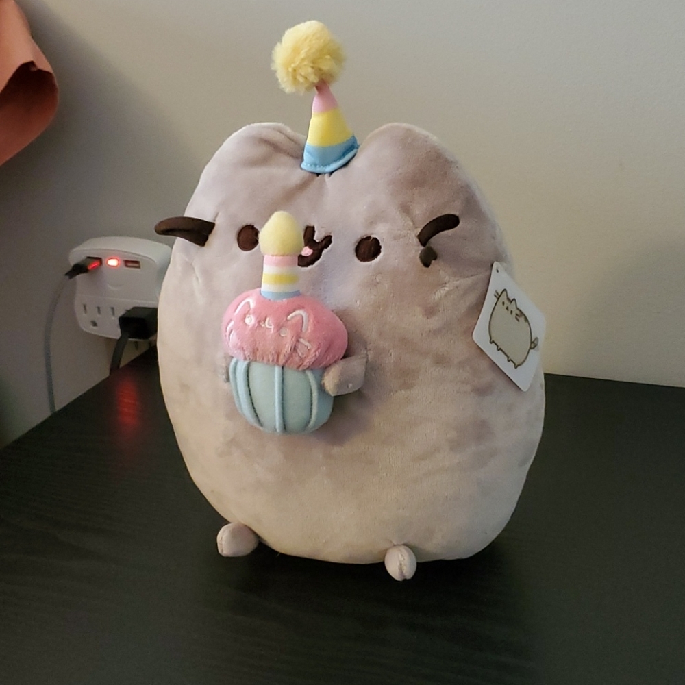 Pusheen Birthday Cupcake 🧁